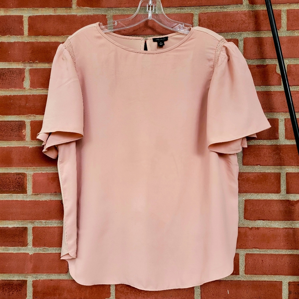 Dusty Pink Ann Taylor Blouse